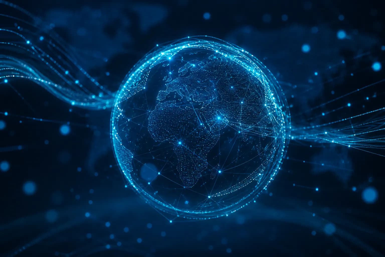Aether: визуал проекта в тематике «Сервис»