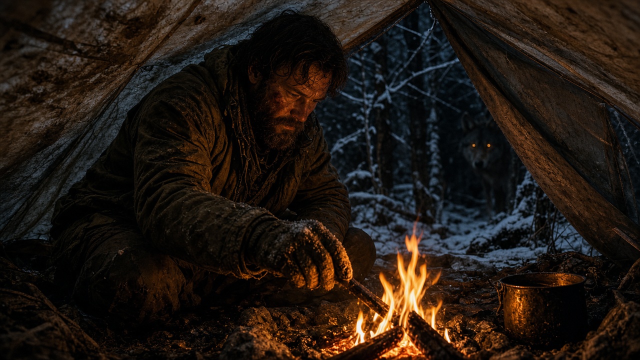 Ember: ночной лагерь и волки